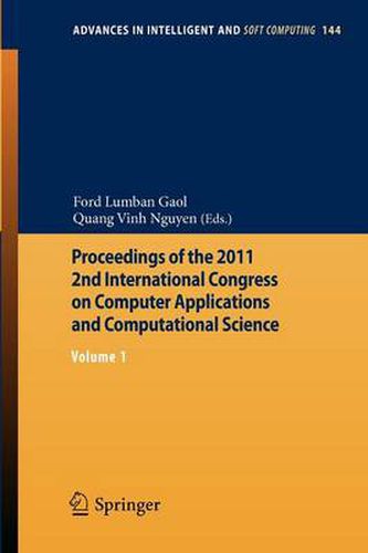 Cover image for Proceedings of the 2011 2nd International Congress on Computer Applications and Computational Science: Volume 1