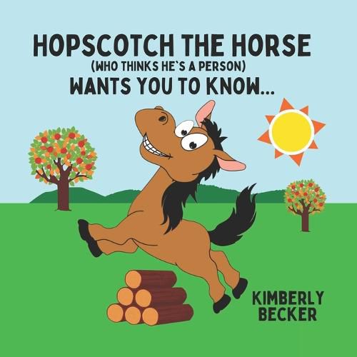 Cover image for Hopscotch the Horse (Who Thinks He's a Person)