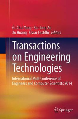 Cover image for Transactions on Engineering Technologies: International MultiConference of Engineers and Computer Scientists 2014