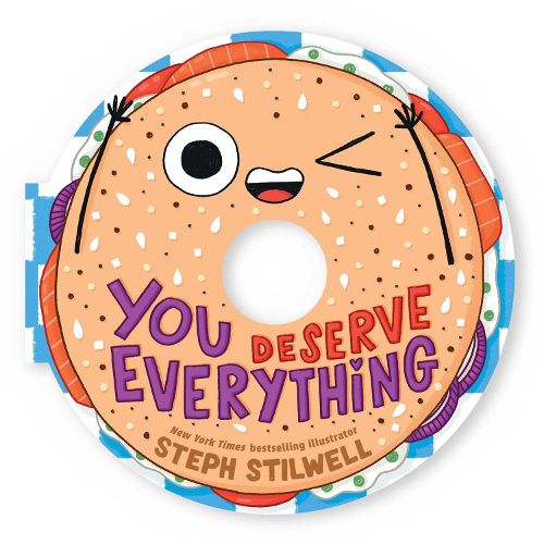 Cover image for You Deserve Everything (A Shaped Novelty Board Book for Toddlers)