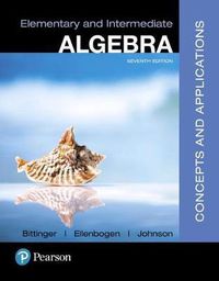 Cover image for Elementary and Intermediate Algebra: Concepts and Applications Plus Mylab Math -- Access Card Package