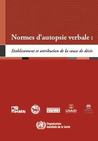 Cover image for Normes d'Autopsie Verbale: Etablissement Et Attribution de la Cause de Deces