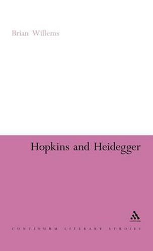 Cover image for Hopkins and Heidegger