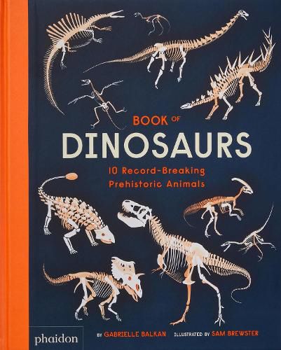 Cover image for Book of Dinosaurs: 10 Record-Breaking Prehistoric Animals