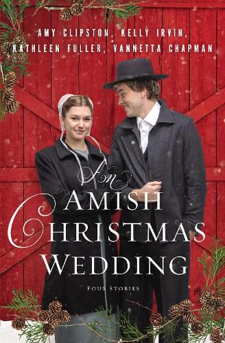 Cover image for An Amish Christmas Wedding: Four Stories