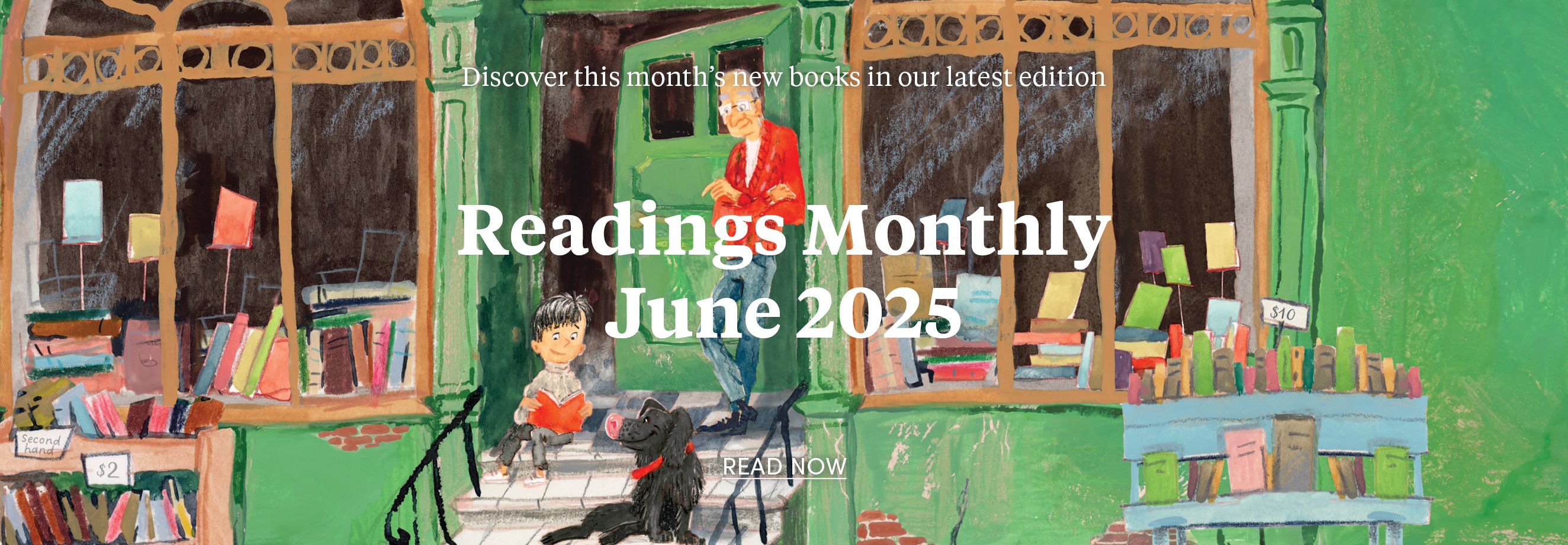 The June Readings Monthly – read now