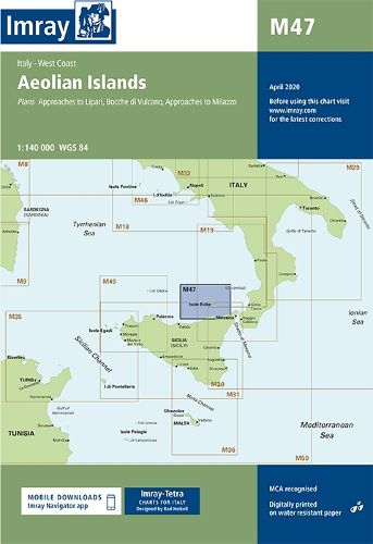 Imray Chart M47: Aeolian Islands