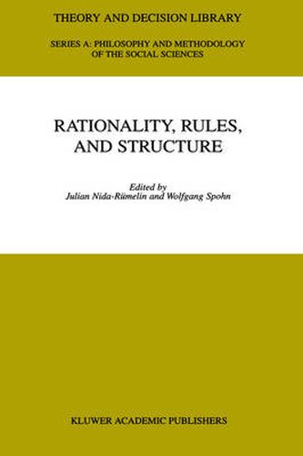 Cover image for Rationality, Rules, and Structure