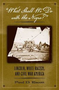 Cover image for What Shall We Do with the Negro: Lincoln, White Racism, and Civil War America