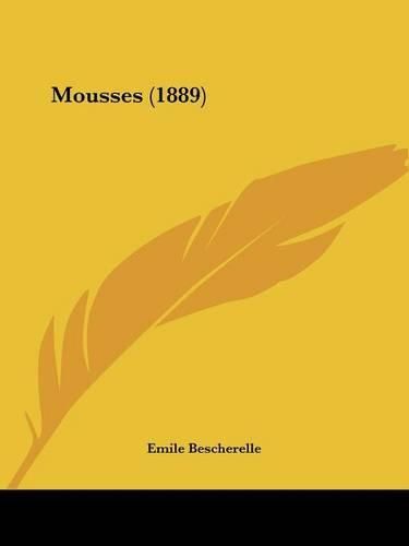 Cover image for Mousses (1889)