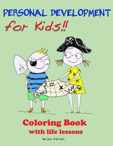 Cover image for Personal Development for Kids!!: Coloring Book with Life Lessons