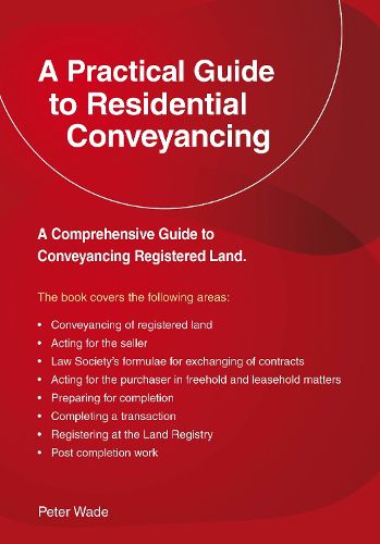 Cover image for A Emerald Guide to a Practical Guide to Residential Conveyance