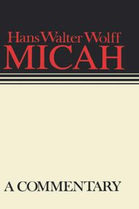 Cover image for Micah: Continental Commentaries