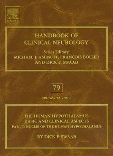 Cover image for Human Hypothalamus: Basic and Clinical Aspects, Part I