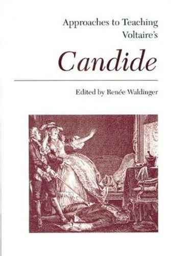 Cover image for Approaches to Teaching Voltaire's Candide