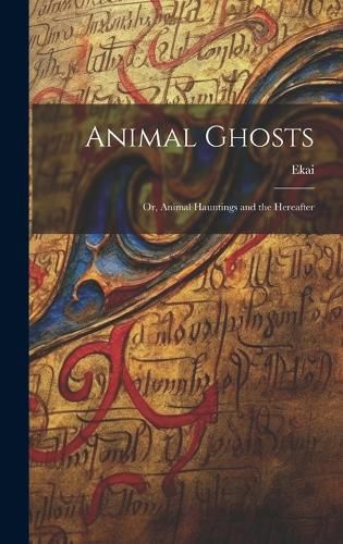 Cover image for Animal Ghosts