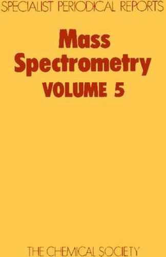 Cover image for Mass Spectrometry: Volume 5