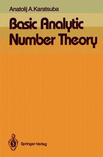 Cover image for Basic Analytic Number Theory