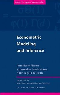 Cover image for Econometric Modeling and Inference