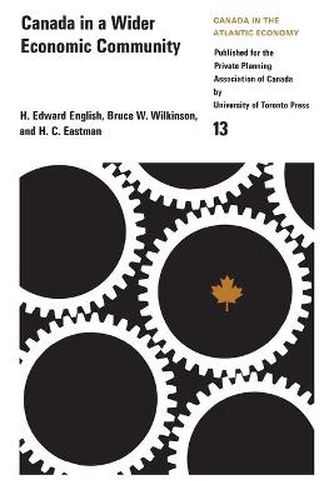 Cover image for Canada in a Wider Economic Community