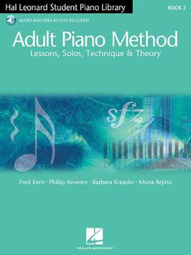 Cover image for Hal Leonard Adult Piano Method Book 2: Uk Edition