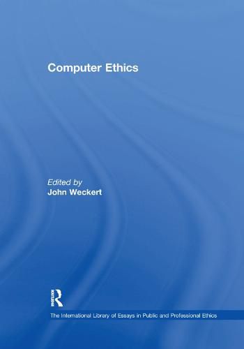 Cover image for Computer Ethics