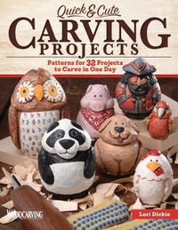 Cover image for Quick & Cute Carving Projects