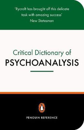 Cover image for A Critical Dictionary of Psychoanalysis