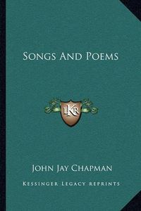 Cover image for Songs and Poems