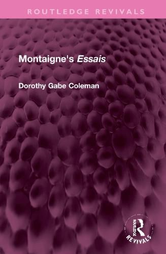 Montaigne's 'Essais