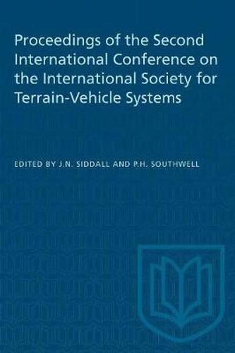 Cover image for Proceedings of the Second International Conference on the International Society for Terrain-Vehicle Systems