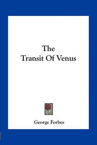 The Transit of Venus