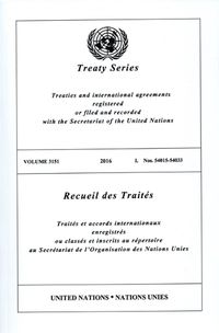 Cover image for Treaty Series 3151