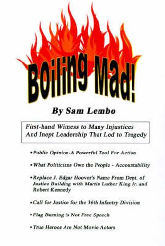 Cover image for Boiling Mad!