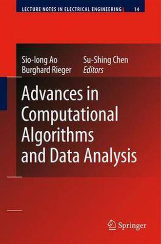 Cover image for Advances in Computational Algorithms and Data Analysis