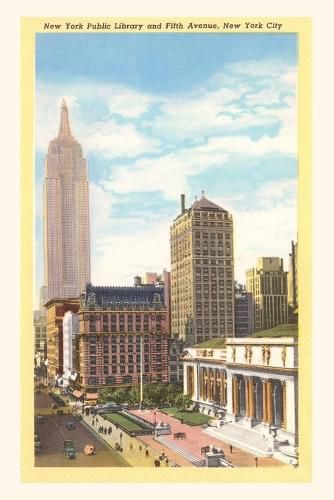 Cover image for Vintage Journal Public Library, New York City