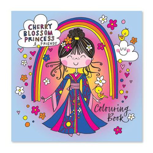 Cover image for Cherry Blossom Princess Colouring Book