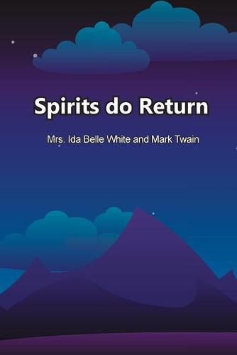 Cover image for Spirits do Return