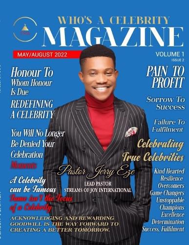 Cover image for Who's A Celebrity Magazine Pastor Jerry on the cover