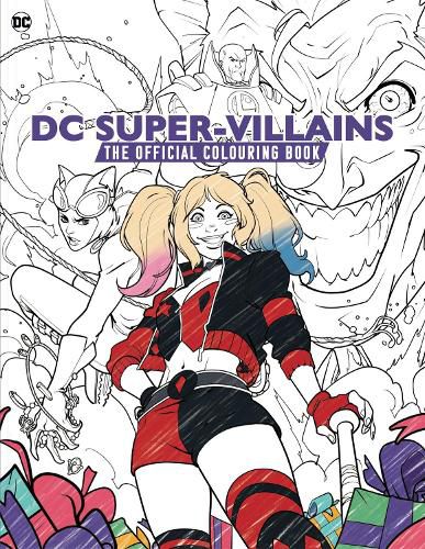 Cover image for DC: Super-Villains: The Official Colouring Book