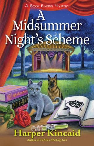 Cover image for A Midsummer Night's Scheme: A Bookbinding Mystery