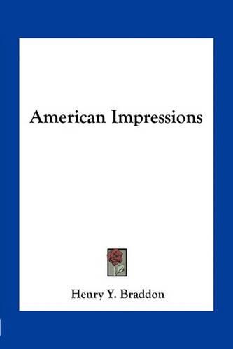 Cover image for American Impressions