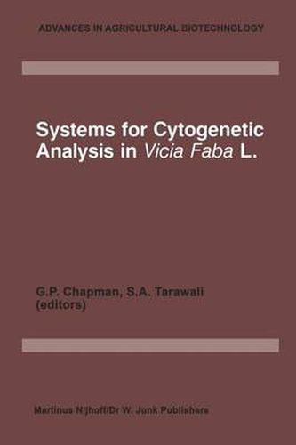 Cover image for Systems for Cytogenetic Analysis in Vicia Faba L.: Proceedings of a Seminar in the EEC Programme of Coordination of Research on Plant Productivity, held at Wye College, 9-13 April 1984