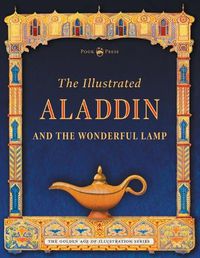 Cover image for The Illustrated Aladdin and the Wonderful Lamp