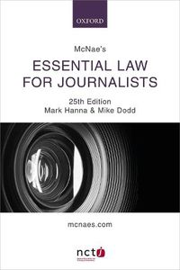 Cover image for McNae's Essential Law for Journalists