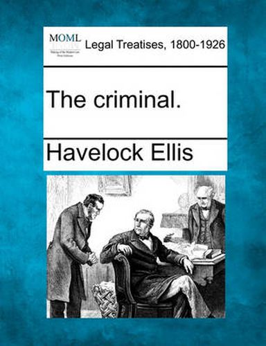 Cover image for The criminal.