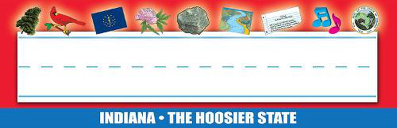 Cover image for Indiana Nameplates - Pack of 36