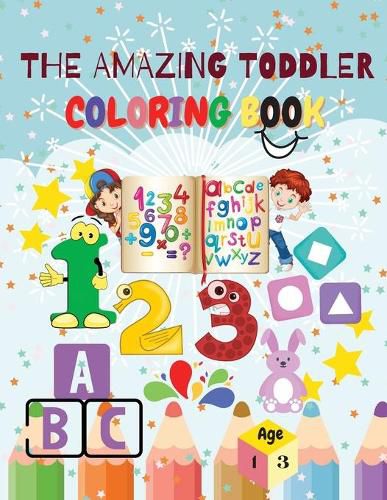 Cover image for The Amazing Toddler Coloring Book