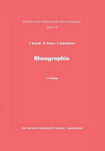 Cover image for Rheographie: Eine Methode Zur Beurteilung Peripherer Gefasse
