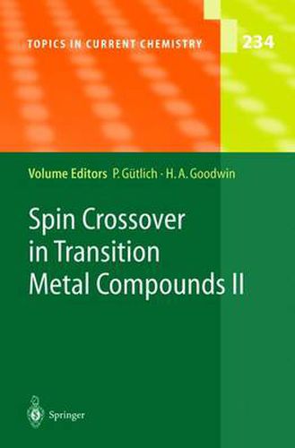 Cover image for Spin Crossover in Transition Metal Compounds II